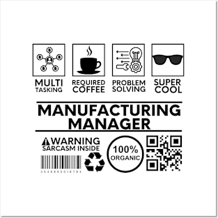 Manufacturing Manager Posters and Art